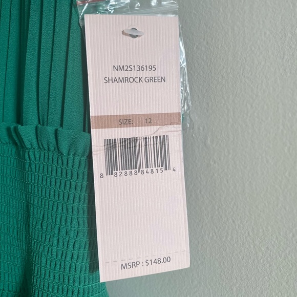 New Dress Size 12 Shamrock Green - Picture 4 of 4